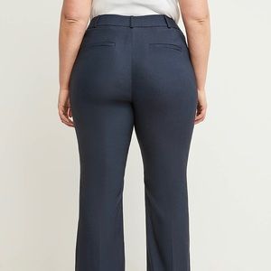 Navy Lane Bryant Bootcut Allie Pants 22W